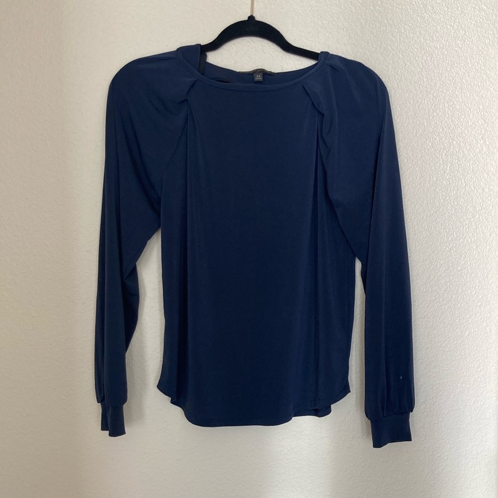 Chiffon long sleeve blouse